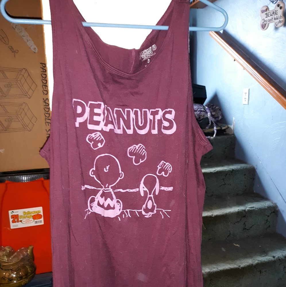 Torrid Peanuts Long Tank Top